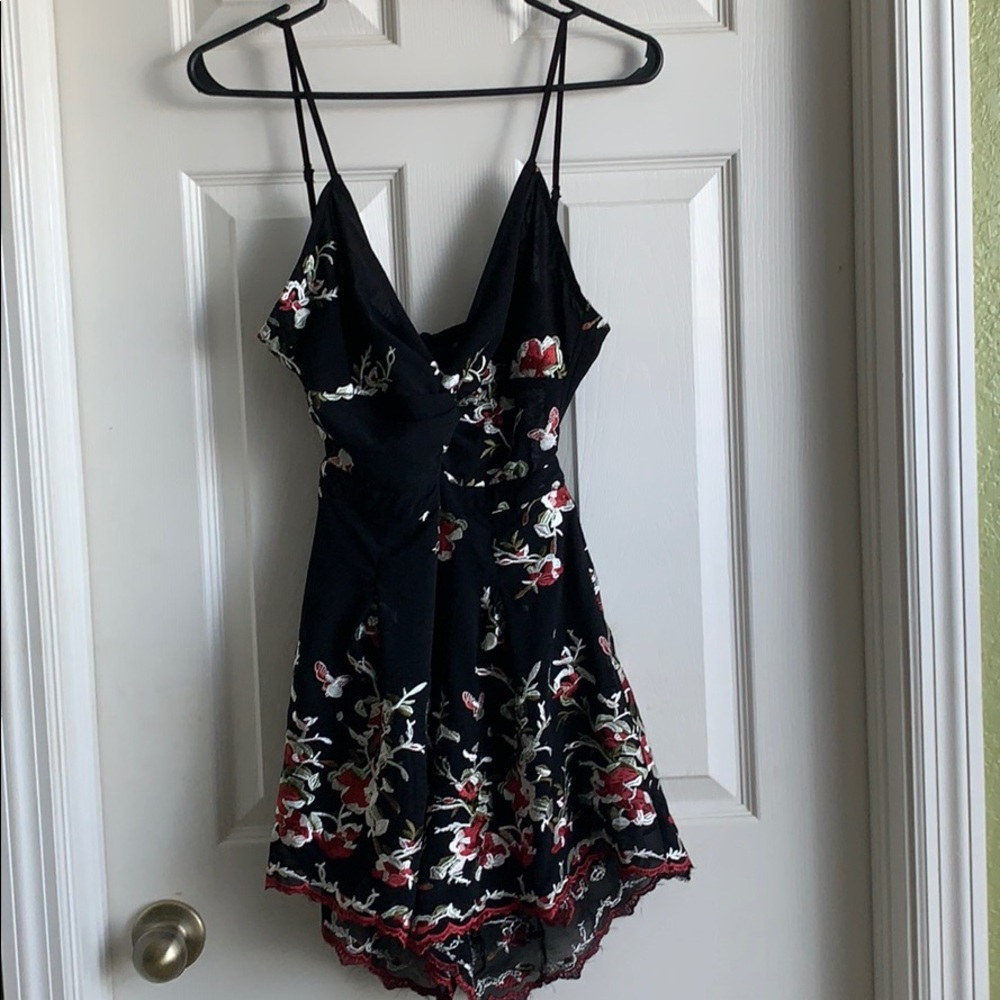 Gorgeous floral romper!